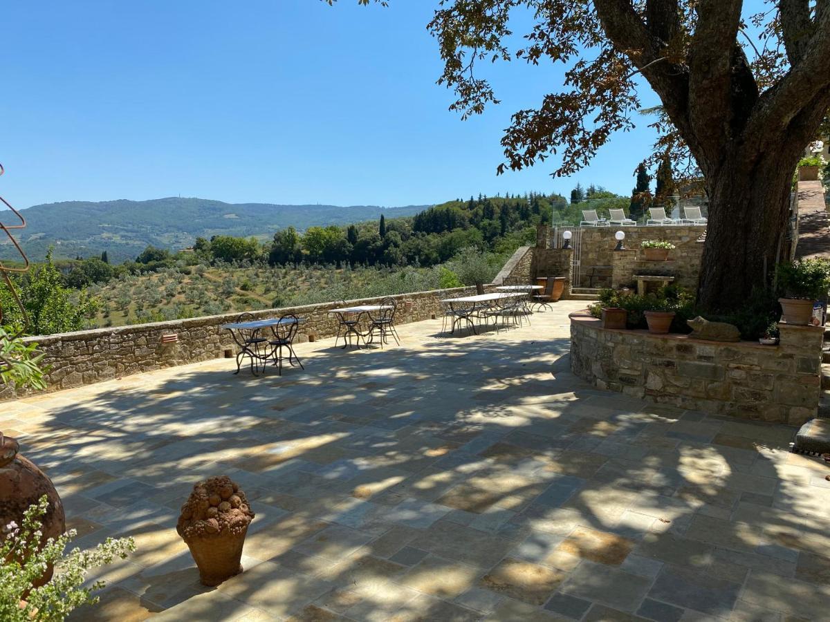 Villa La Petraia Panzano in Chianti Bagian luar foto