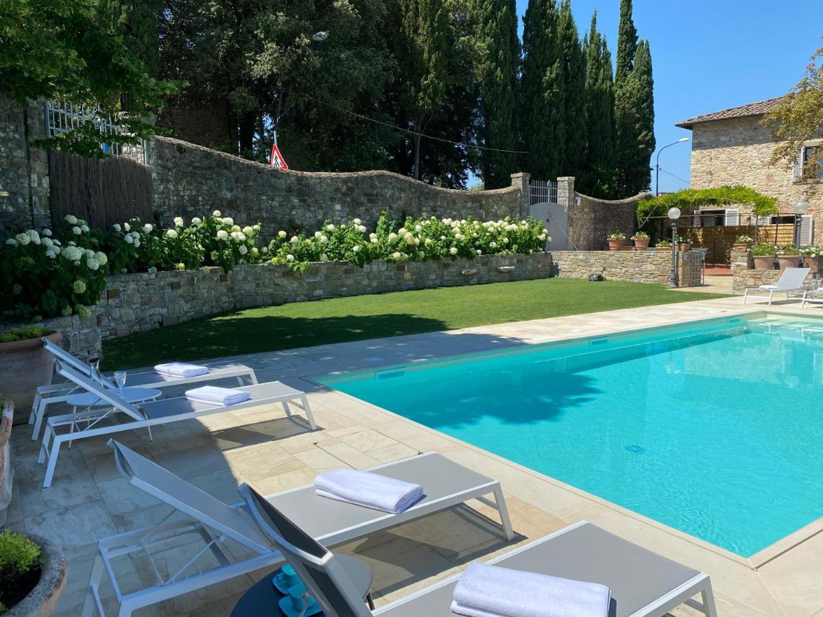 Villa La Petraia Panzano in Chianti Bagian luar foto