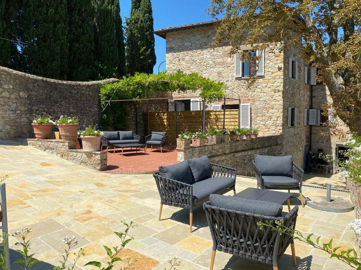 Villa La Petraia Panzano in Chianti Bagian luar foto