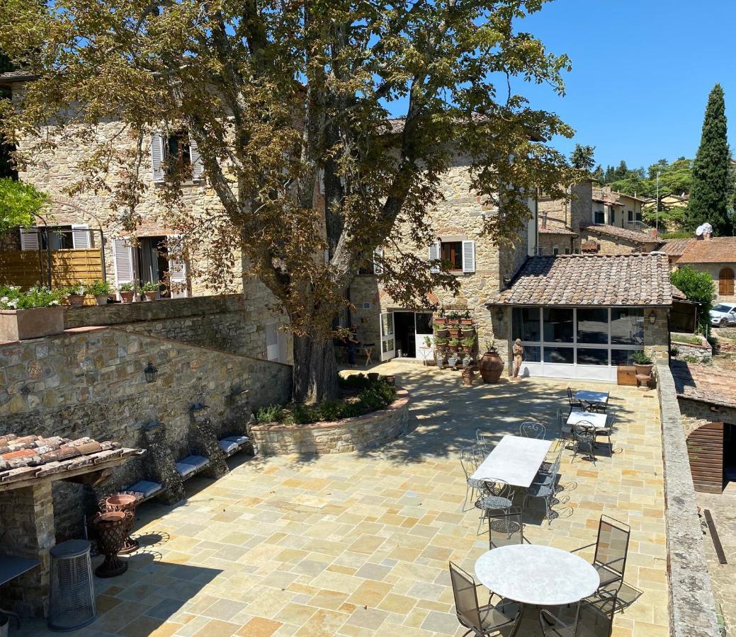 Villa La Petraia Panzano in Chianti Bagian luar foto