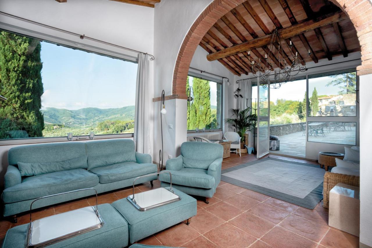Villa La Petraia Panzano in Chianti Bagian luar foto