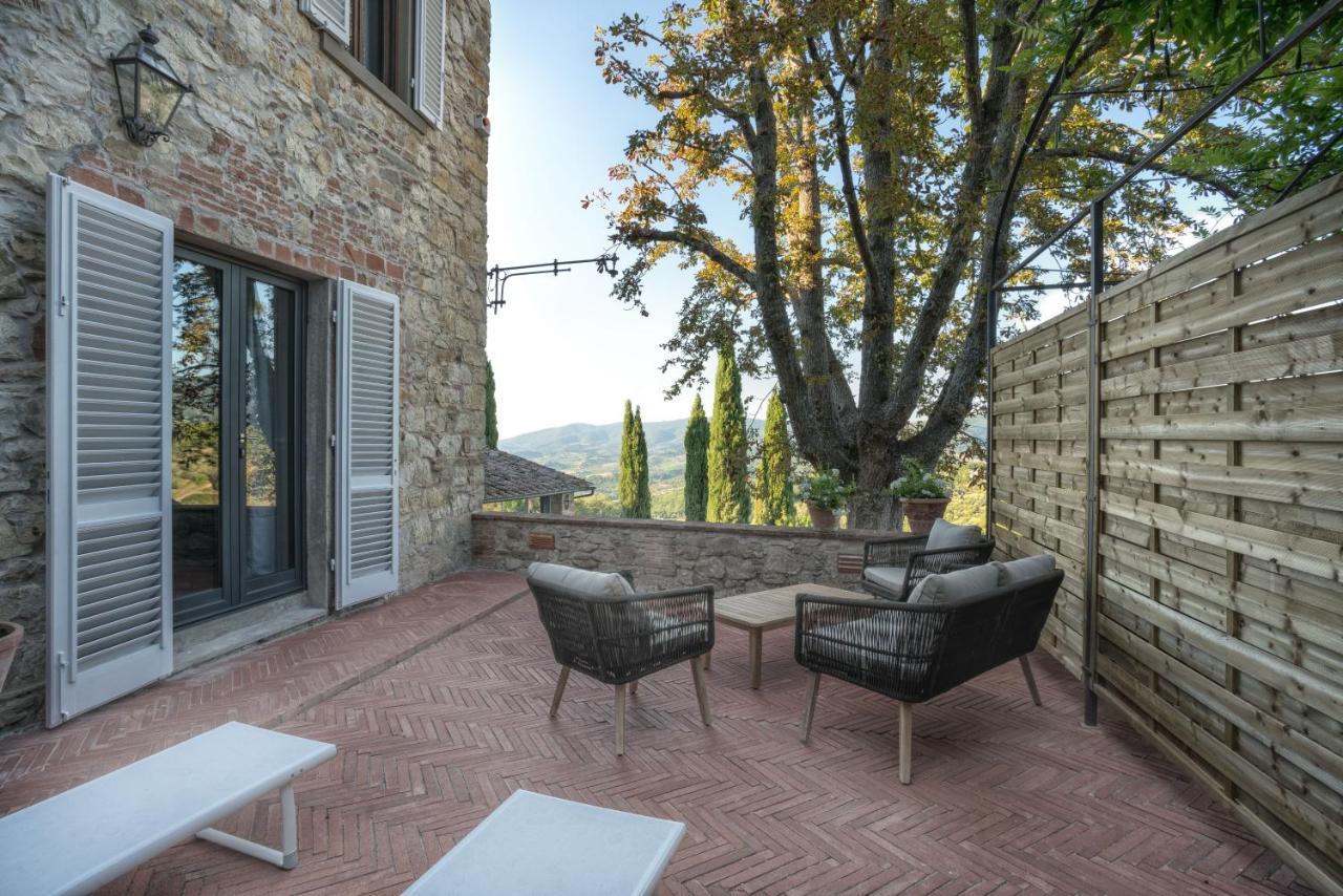 Villa La Petraia Panzano in Chianti Bagian luar foto