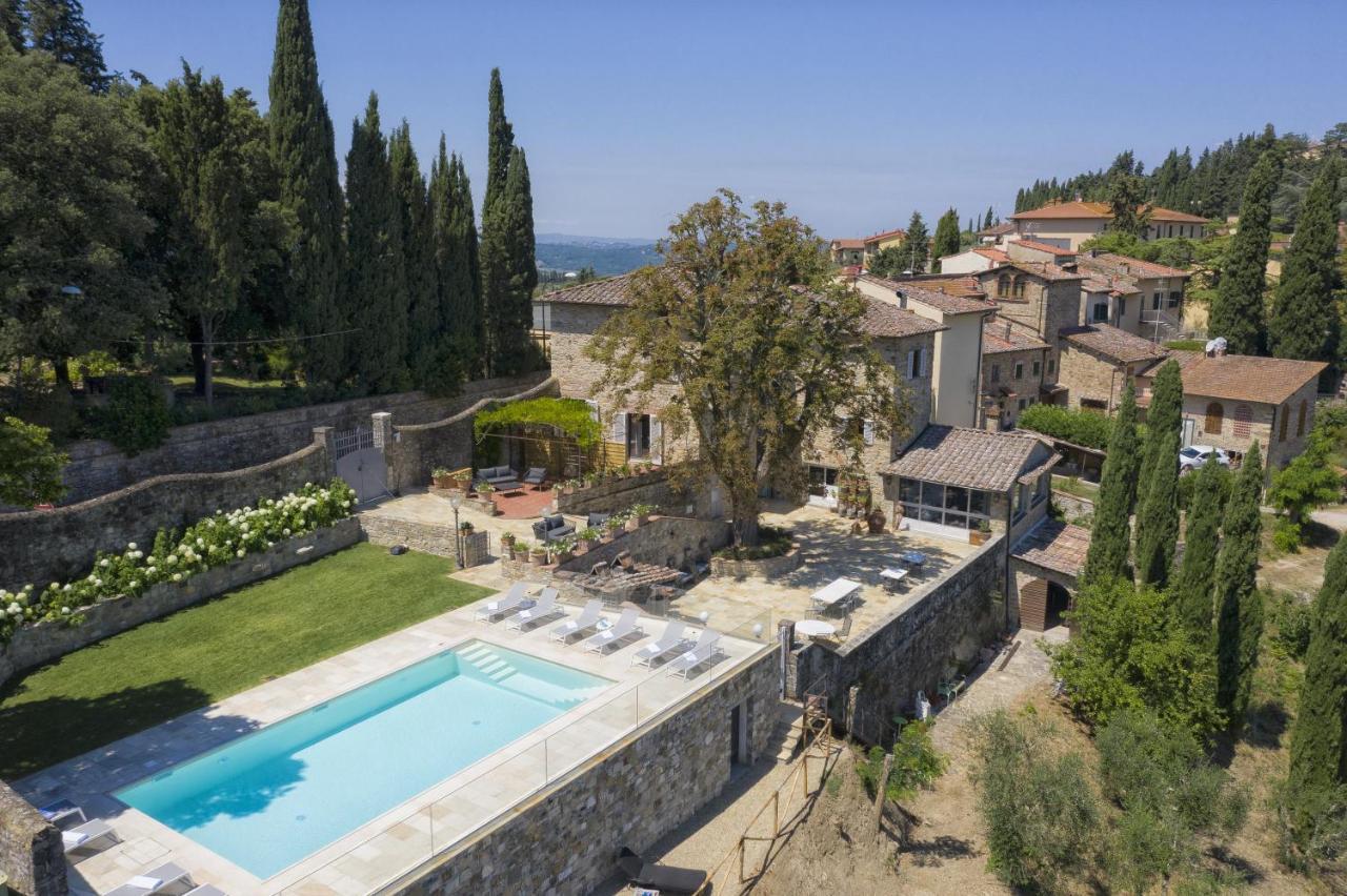 Villa La Petraia Panzano in Chianti Bagian luar foto